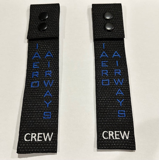Qty of 2 - iAero Crew Luggage Strap - small bag handles only